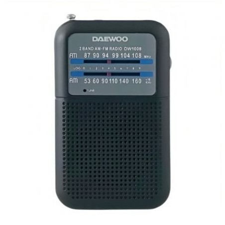 Radio Portátil Daewoo DW1008- Negra