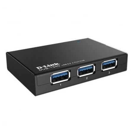 Hub USB 3.0 con Alimentación Externa D-Link DUB-1340- 4xUSB
