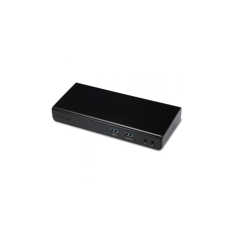 Docking USB 3.0 2-Power DOC0101A- 1xHDMI- - 1xDVI- 6xUSB- 1xRJ45- 2xAudio