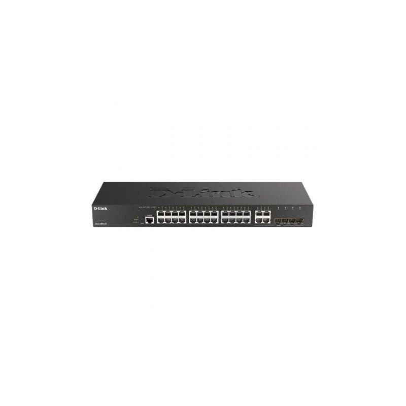 Switch Gestionable D-Link DGS-2000-28 28 Puertos- RJ-45 10-100-1000- SFP