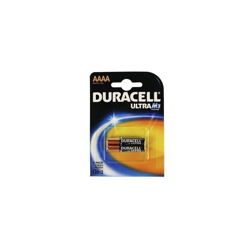 Pack de 2 Pilas AAAA Duracell Ultra MX2500- 1.5V- Alcalinas