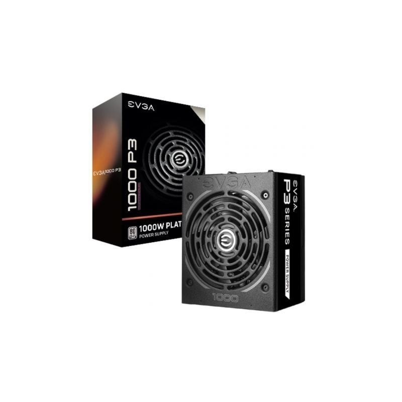 Fuente de Alimentación EVGA 1000 P3 Supernova- 1000W- Ventilador 13.5cm- 80 Plus Platinum