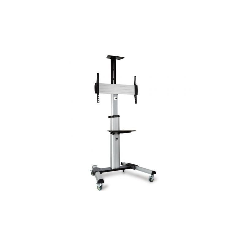 Soporte de Suelo Inclinable- Orientable con Ruedas Fonestar STS-4064P para TV de 37-70'- hasta 50kg