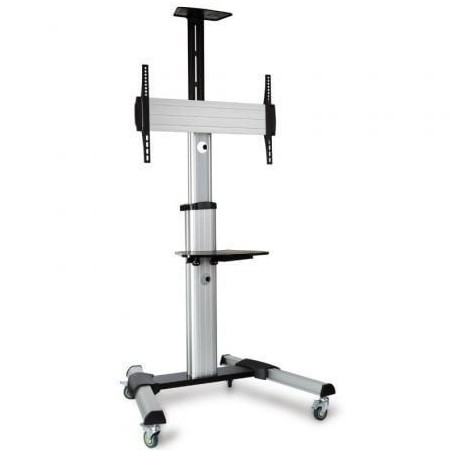 Soporte de Suelo Inclinable- Orientable con Ruedas Fonestar STS-4064P para TV de 37-70'- hasta 50kg