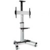 Soporte de Suelo Inclinable- Orientable con Ruedas Fonestar STS-4064P para TV de 37-70'- hasta 50kg