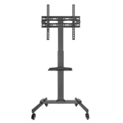 Soporte de Suelo Orientable- Inclinable con Ruedas Fonestar STS-4244N para TV de 32-65'- hasta 35kg