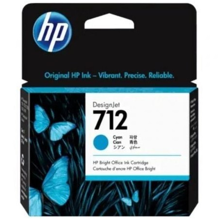 Cartucho de Tinta Original HP nº712- Cian