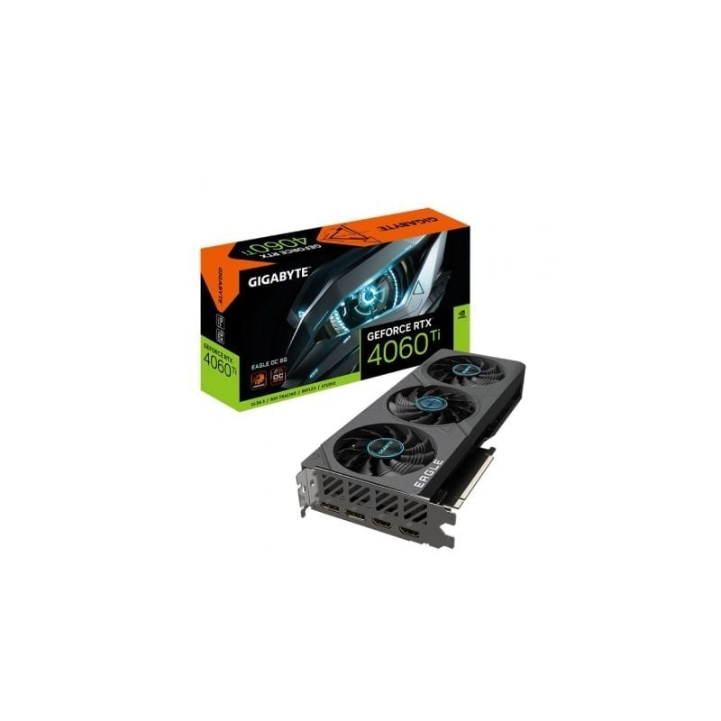 Tarjeta Gráfica Gigabyte GeForce RTX 4060 Ti EAGLE OC 8G- 8GB GDDR6