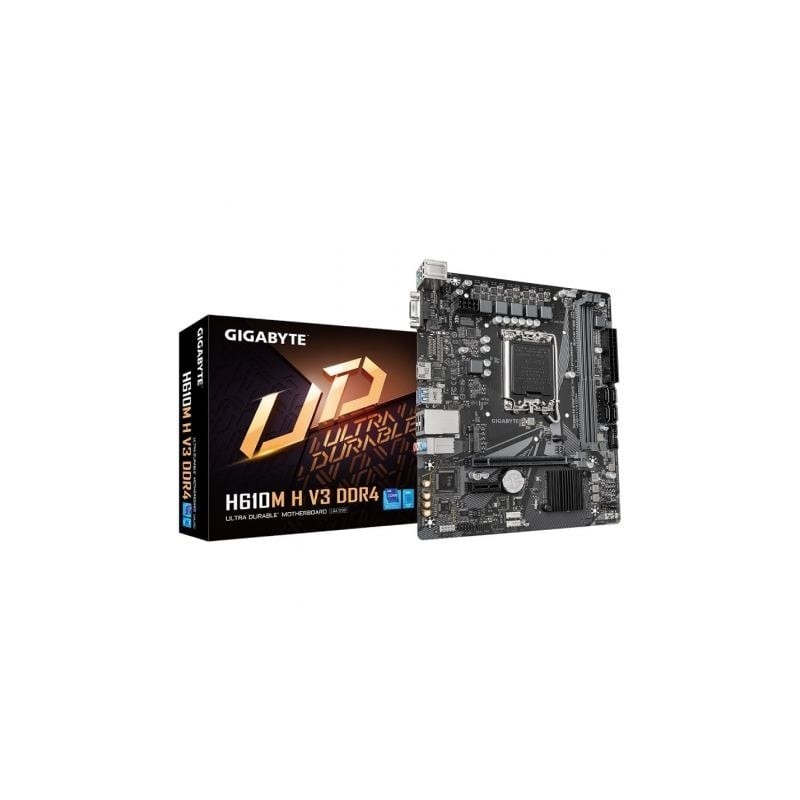 Placa Base Gigabyte H610M H V3 DDR4 Socket 1700- Micro ATX