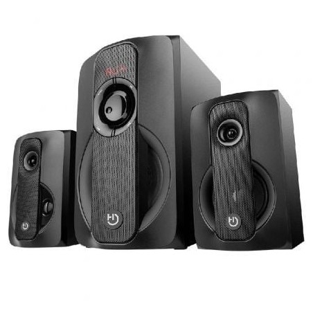 Altavoces con Bluetooth Hiditec H400 Dark Edition- 80W- 2.1