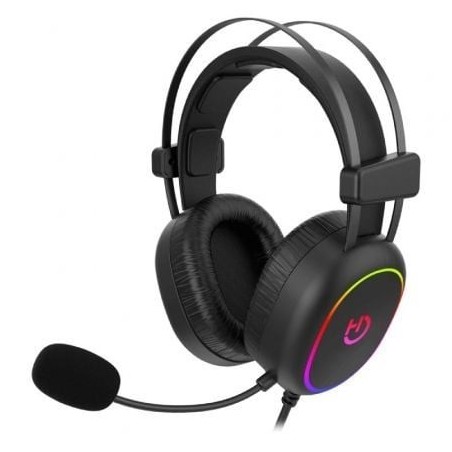 Auriculares Gaming con Micrófono Hiditec Erys ARGB- Jack 3.5- Negros