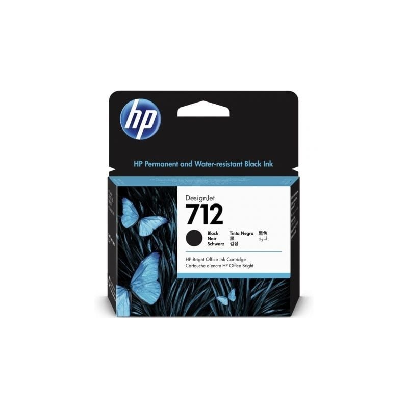 Cartucho de Tinta Original HP nº712- Negro