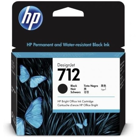Cartucho de Tinta Original HP nº712- Negro