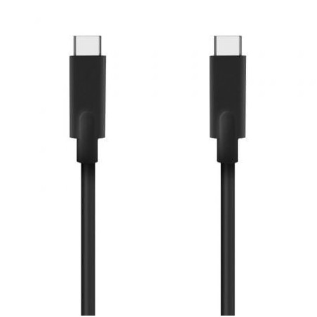 Cable USB 3.2 Tipo-C Aisens A107-0707 5GBPS 3A 60W- USB Tipo-C Macho - USB Tipo-C Macho- Hasta 60W- 625Mbps- 5m- Negro