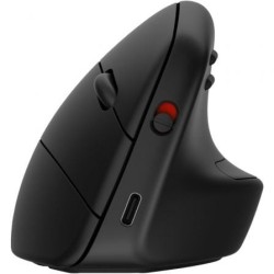 Ratón Ergonómico Inalámbrico por Bluetooth- 2.4GHz HP 925- Batería Recargable- Hasta 1200 DPI- Negro