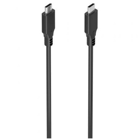 Cable USB 3.2 Tipo-C Aisens A107-0874 20GBPS 5A 100W- USB Tipo-C Macho - USB Tipo-C Macho- Hasta 100W- 2m- Gris