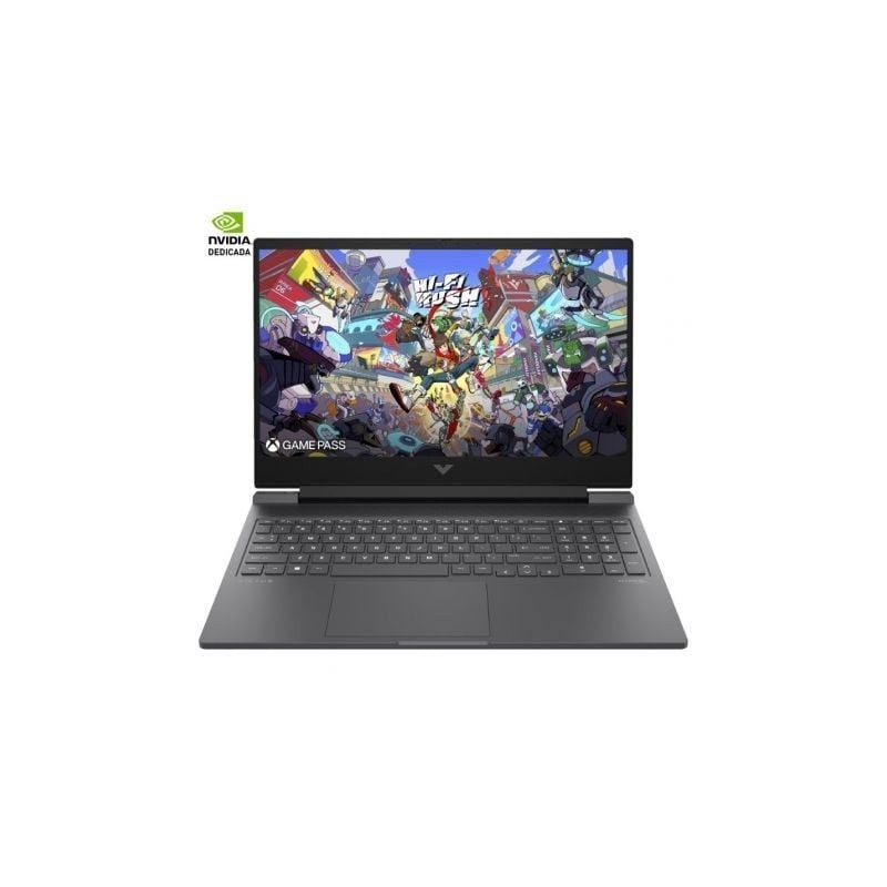Portátil Gaming HP Victus 16-R1041NS Intel Core i7-14650HX- 32GB- 1TB SSD- GeForce RTX 4070- 16.1'- Sin Sistema Operativo