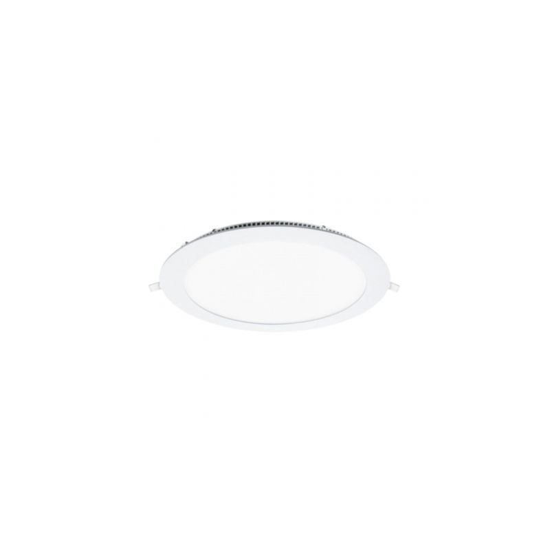 Downlight Iglux LS-102118-CB V2- Circular- Ø225 x 19mm- Potencia 18W- 1540 Lúmenes- 3000ºK- Blanco