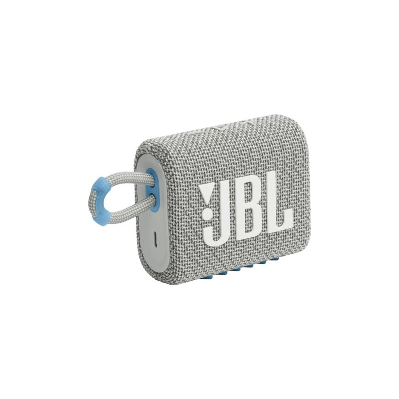 Altavoz con Bluetooth JBL GO 3 ECO- 4.2W- 1.0- Blanco