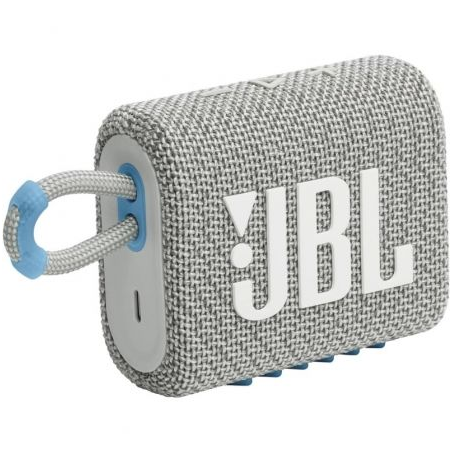 Altavoz con Bluetooth JBL GO 3 ECO- 4.2W- 1.0- Blanco