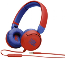 Auriculares Infantiles JBL JR310- con Micrófono- Jack 3.5- Rojos y Azules