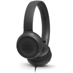 Auriculares JBL Tune 500- con Micrófono- Jack 3.5- Negros