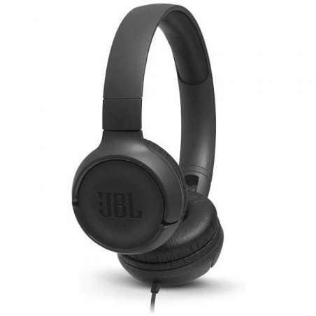 Auriculares JBL Tune 500- con Micrófono- Jack 3.5- Negros