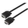 Cable SVGA Aisens A113-0068- VGA Macho - VGA Macho- Hasta 3W- 10Mbps- 1.8m- Negro