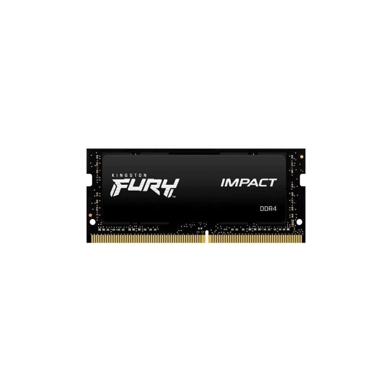 Memoria RAM Kingston FURY Impact 8GB- DDR4- 2666MHz- 1.2V- CL15- SODIMM