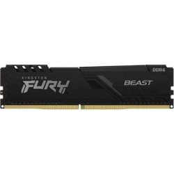 Memoria RAM Kingston FURY Beast 16GB- DDR4- 2666MHz- 1.2V- CL16- UDIMM