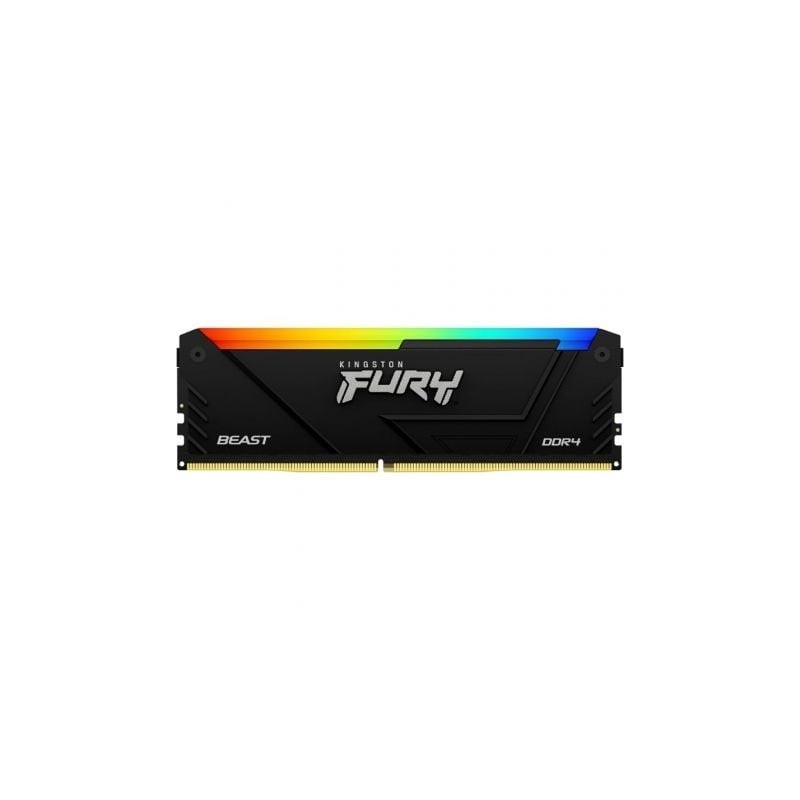 Memoria RAM Kingston FURY Beast RGB 16GB- DDR4- 3200MHz- 1.35V- CL16- DIMM