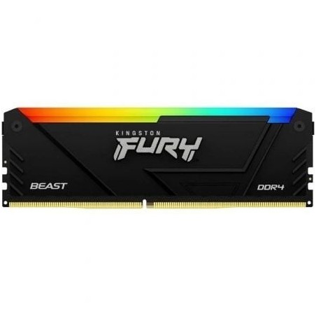 Memoria RAM Kingston FURY Beast RGB 8GB- DDR4- 3200MHz- 1.35V- CL16- DIMM