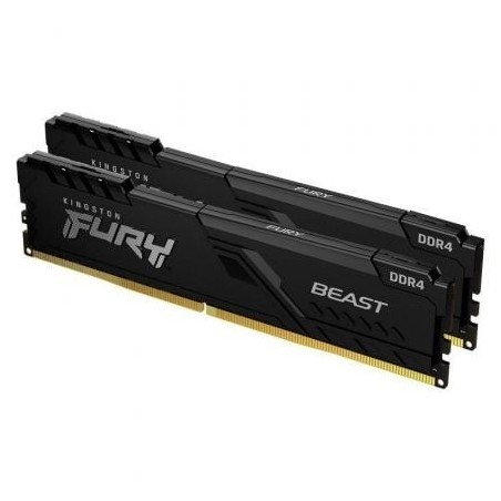 Memoria RAM Kingston FURY Beast 2 x 16GB- DDR4- 3600MHz- 1.35V- CL18- DIMM