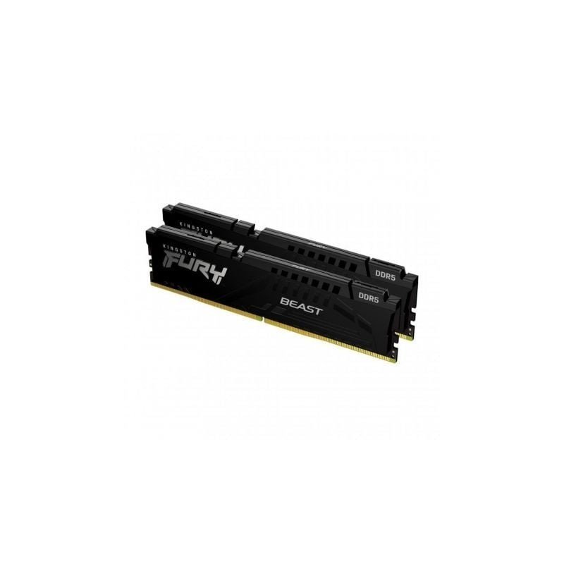 Memoria RAM Kingston FURY Beast 2 x 16GB- DDR5- 5200MHz- 1.1V- CL40- DIMM