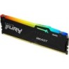 Memoria RAM Kingston FURY Beast RGB 16GB- DDR5- 6000MHz- 1.4V- CL30- DIMM