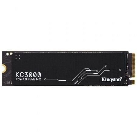 Disco SSD Kingston KC3000 1TB- M.2 2280 PCIe 4.0- con Disipador de Calor- Full Capacity