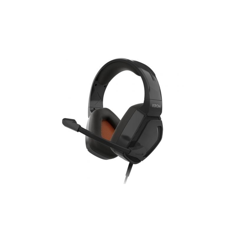 Auriculares Gaming con Micrófono Krom Kopa Pro- Jack 3.5- Negros