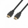 Cable HDMI 2.0 4K Aisens A120-0118- HDMI Macho - HDMI Macho- Hasta 10W- 2250Mbps- 50cm- Certificado- Negro