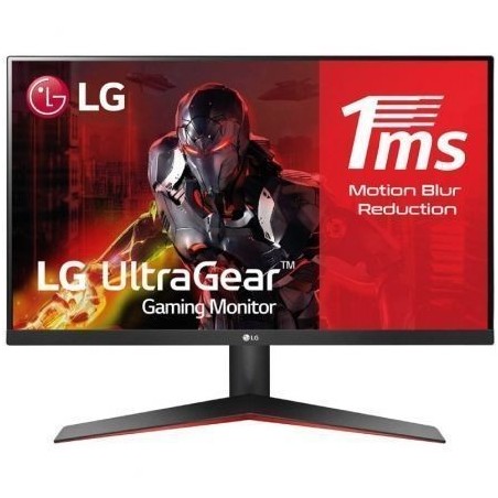 Monitor Gaming LG 24MP60G-B 23.8'- Full HD- 1ms- 75Hz- IPS- Negro