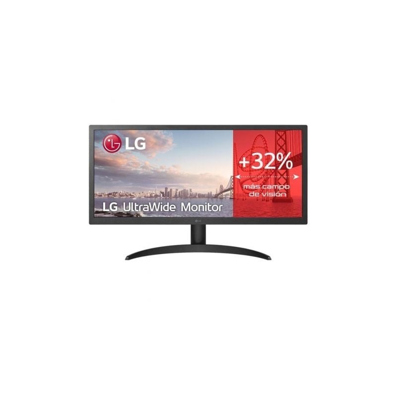 Monitor Profesional Ultrapanorámico LG UltraWide 26WQ500-B 25.7'- WFHD- Negro
