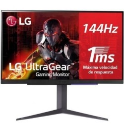 Monitor Gaming LG UltraGear 27GR93U-B 27'- 4K- 1ms- 144Hz- IPS- Regulable en altura- Negro