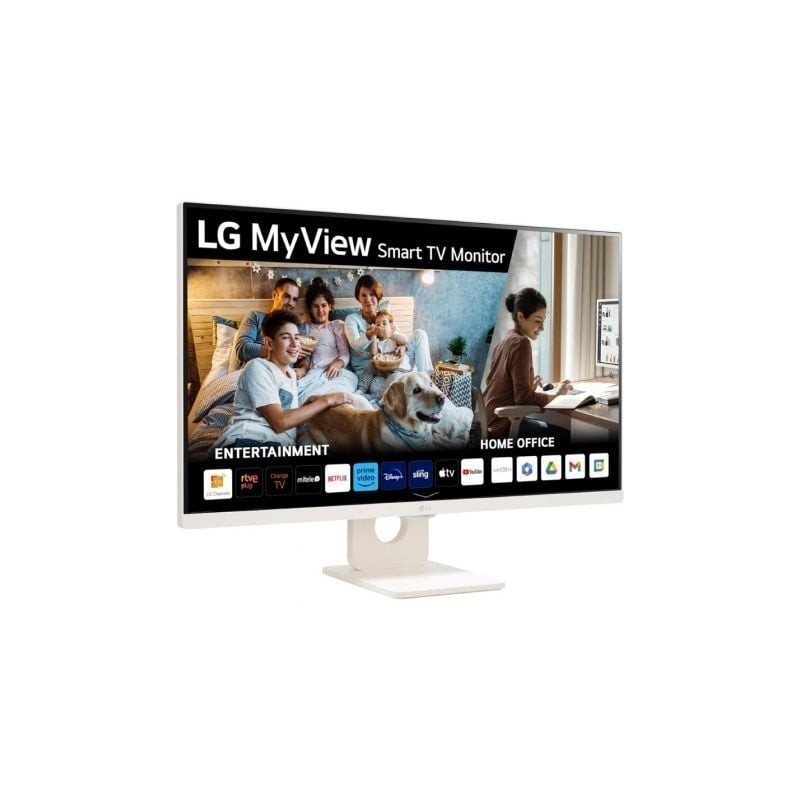 Smart Monitor LG MyView 27SR50F-W 27'- Full HD- Smart TV- Multimedia- Blanco