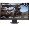Monitor Gaming Curvo LG UltraGear 32GS60QC-B 31.5'- QHD- 1ms- 180Hz- VA- Negro