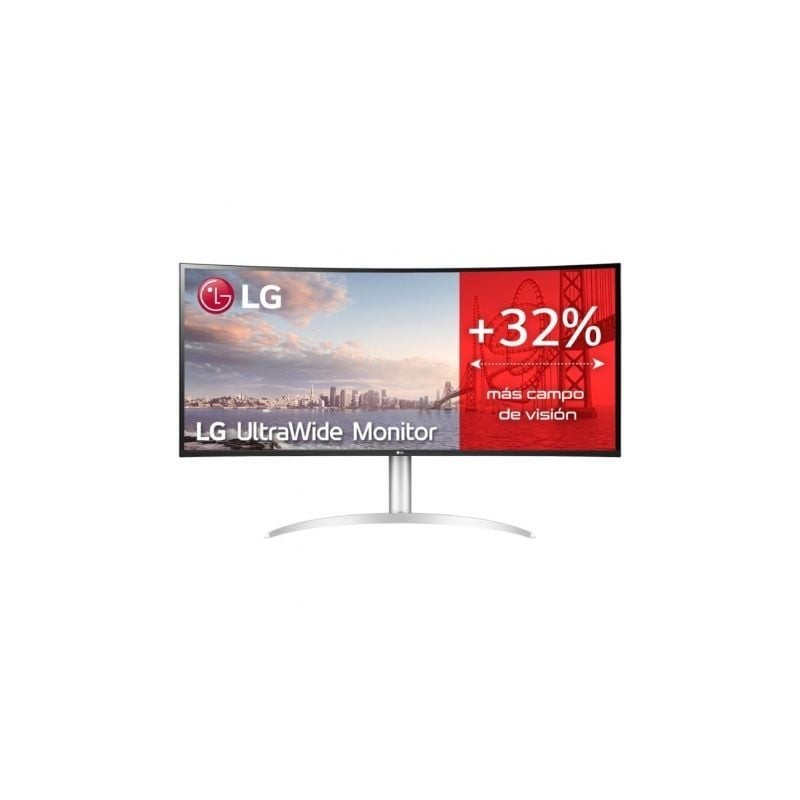 Monitor Profesional Ultrapanorámico Curvo LG 40WP95CP-W 39.7'- 5K2K- Multimedia- Regulable en altura- Plata