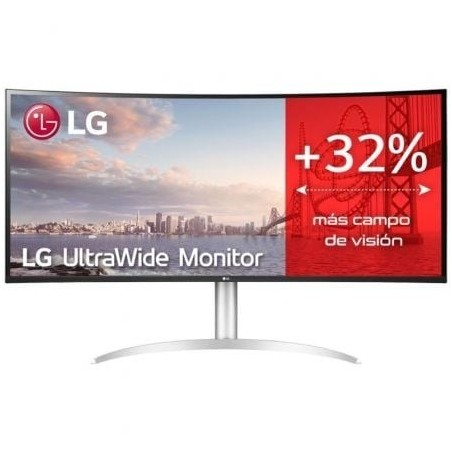 Monitor Profesional Ultrapanorámico Curvo LG 40WP95CP-W 39.7'- 5K2K- Multimedia- Regulable en altura- Plata