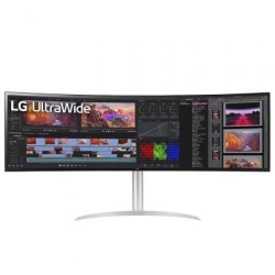 Monitor Gaming Ultrapanorámico Curvo LG UltraGear 49WQ95C-W 49'- Dual QHD- Multimedia- Regulable en altura- Blanco
