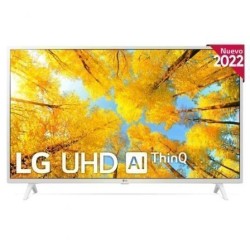 Televisor LG UHD 43UQ76906LE 43'- Ultra HD 4K- Smart TV- WiFi- Blanca