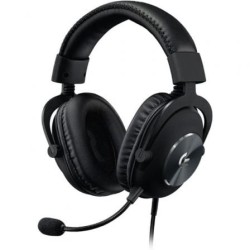 Auriculares Gaming con Micrófono Logitech G Pro X- Jack 3.5- USB- Negros