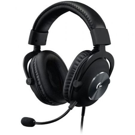 Auriculares Gaming con Micrófono Logitech G Pro X- Jack 3.5- USB- Negros