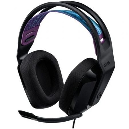 Auriculares Gaming con Micrófono Logitech G335- Jack 3.5- Negros